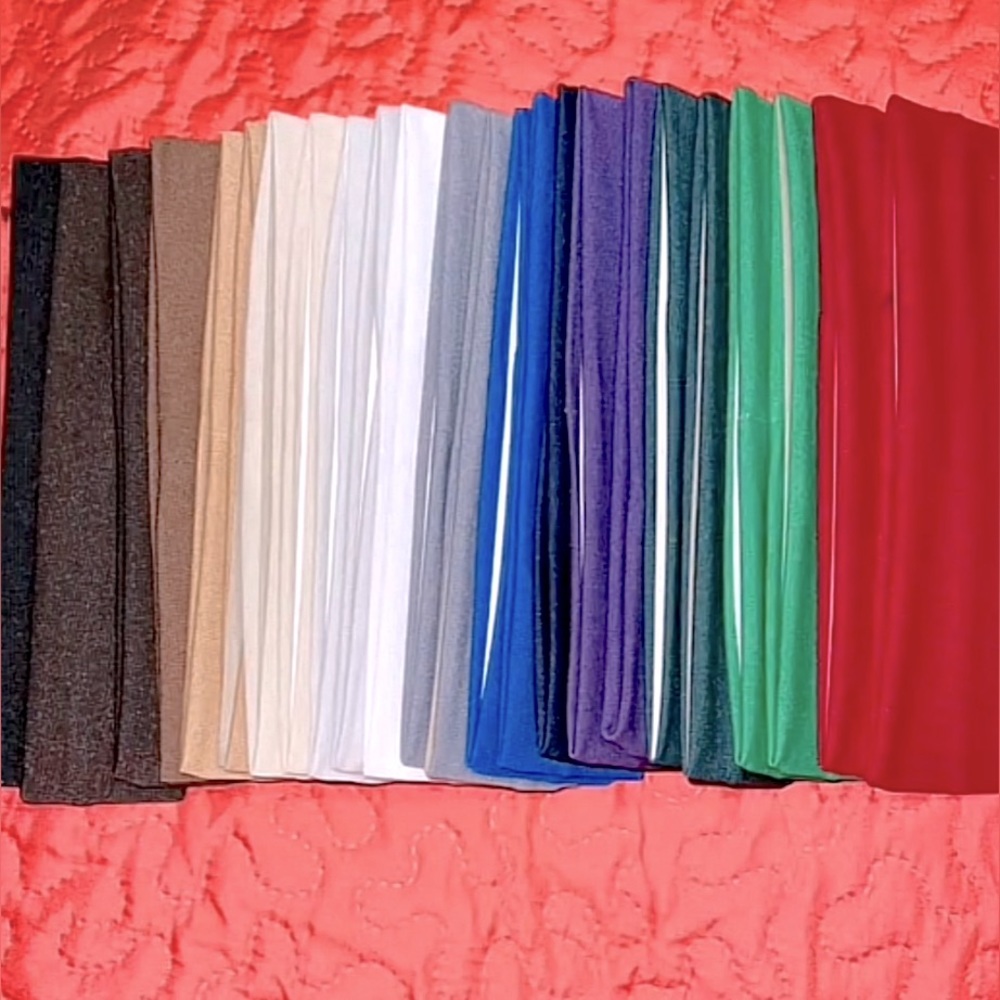 Hair holders- maybe sweatbands?!